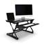 OFM™ Height Adjustable Sit to Stand Desktop Riser, Black Thumbnail 1