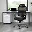 OFM Ergo Office Chair featuring Mesh Back and Seat with Optional Headrest, Black Thumbnail 4