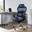 OFM Ergo Office Chair featuring Mesh Back and Seat with Optional Headrest, Blue Thumbnail 4