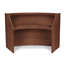OFM™ Marque Series Single-Unit Curved Reception Station, Cherry Thumbnail 2
