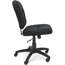 OFM Essentials Swivel Upholstered Armless Task Chair, Black Thumbnail 5