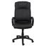 OFM Essentials Collection High-Back Bonded Leather Manager's Chair, Black Thumbnail 7
