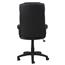OFM Essentials Collection High-Back Bonded Leather Manager's Chair, Black Thumbnail 9