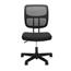 OFM Essentials Collection Armless Mesh Office Chair, Black Thumbnail 7