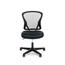 OFM Essentials Collection Mid-Back Swivel Armless Task Chair, Black Mesh Thumbnail 2