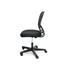 OFM Essentials Collection Mid-Back Swivel Armless Task Chair, Black Mesh Thumbnail 3