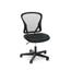 OFM Essentials Collection Mid-Back Swivel Armless Task Chair, Black Mesh Thumbnail 1