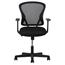 OFM Essentials Collection Mid-Back Swivel Task Chair with Arms, Black Mesh Thumbnail 2