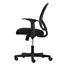OFM Essentials Collection Mid-Back Swivel Task Chair with Arms, Black Mesh Thumbnail 3
