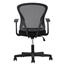 OFM Essentials Collection Mid-Back Swivel Task Chair with Arms, Black Mesh Thumbnail 4