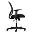 OFM Essentials Collection Mid-Back Swivel Task Chair with Arms, Black Mesh Thumbnail 5