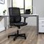 OFM Essentials Collection Mid-Back Leather Seat Office Chair with Lumbar Support, Black Mesh Thumbnail 4