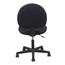 OFM Essentials Collection Upholstered Armless Swivel Task Chair, Black Thumbnail 4