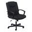 OFM™ Essentials Collection Mid-Back Swivel Upholstered Task Chair, Black Thumbnail 1