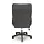 OFM Essentials Collection Plush High-Back Microfiber Office Chair, Gray Thumbnail 9