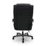 OFM Essentials Collection Heated Shiatsu Massage Bonded Leather Executive Chair, Black Thumbnail 8