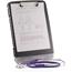 Officemate Low Profile Storage Clipboard, 1/2" Capacity, Holds 9w x 12h, Charcoal Thumbnail 9