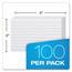Oxford™ Ruled Index Cards, 3 x 5, White, 100/Pack Thumbnail 2