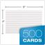 Oxford™ Ruled Index Cards, 3" x 5", White, 500/PK Thumbnail 3