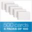 Oxford™ Ruled Index Cards, 3" x 5", White, 500/PK Thumbnail 4