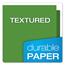 Oxford™ Twin-Pocket Folders with 3 Fasteners, Letter, 1/2" Capacity, Green, 25/Box Thumbnail 5