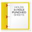 Oxford™ Twin-Pocket Folders with 3 Fasteners, Letter, 1/2" Capacity, Yellow, 25/Box Thumbnail 2