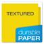 Oxford™ Twin-Pocket Folders with 3 Fasteners, Letter, 1/2" Capacity, Yellow, 25/Box Thumbnail 5