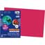 Pacon Riverside Construction Paper, 76 lb, 12" x 18", Red, 50 Sheets/Pack Thumbnail 1