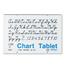 Pacon Chart Tablets Cursive Pad, 1" Ruled, 24" x 16", White Paper, 30 Sheets Thumbnail 1