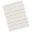 Pacon® Zaner-Bloser Broken Midline Paper, Grade 3, 8" x 10.5", 500/RM Thumbnail 1