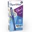 Paper Mate® Point Guard Flair Porous Point Stick Pen, Blue Ink, Medium, Dozen Thumbnail 1