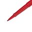Paper Mate® Point Guard Flair Porous Point Stick Pen, Red Ink, Medium, Dozen Thumbnail 2