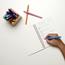 Paper Mate® Point Guard Flair Porous Point Stick Pen, Purple Ink, Medium, Dozen Thumbnail 5