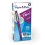 Paper Mate® Point Guard Flair Porous Point Stick Pen, Purple Ink, Medium, Dozen Thumbnail 1
