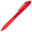 Pentel® WOW! Retractable Ballpoint Pen, 1mm, Red Barrel/Ink, Dozen Thumbnail 3