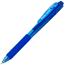 Pentel® WOW! Retractable Ballpoint Pen, 1mm, Blue Barrel/Ink, Dozen Thumbnail 2