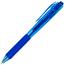 Pentel WOW! Retractable Ballpoint Pen, 1mm, Blue Barrel/Ink, Dozen Thumbnail 3