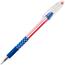 Pentel® R.S.V.P. Stick Ballpoint Pen, Stars/Stripes Edition, .7mm, Black Ink, Dozen Thumbnail 2