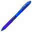 Pentel® EnerGel-X Retractable Roller Gel Pen, .7mm, Blue Barrel/Ink, Dozen Thumbnail 2