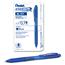 Pentel® EnerGel-X Retractable Roller Gel Pen, .7mm, Blue Barrel/Ink, Dozen Thumbnail 1
