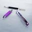 Pentel® EnerGel RTX Retractable Liquid Gel Pen, .7mm, Black/Gray Barrel, Violet Ink Thumbnail 3