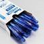 Pentel® EnerGel-X Retractable Roller Gel Pen, .5mm, Blue Barrel/Ink, Dozen Thumbnail 2