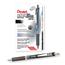 Pentel EnerGel RTX Roller Ball Retractable Gel Pen, Fine Point, Black Ink, Dozen Thumbnail 1