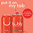 bubly™ Sparkling Water, Strawberry, 12 oz. Cans, 8/PK Thumbnail 2