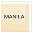 Pendaflex® Laminate Spine Shelf File Folder, Straight Tab, 11 pt Manila, Letter, 100/Box Thumbnail 3