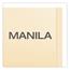 Pendaflex® Laminate Spine Shelf File Folder, Straight Tab, 11 pt Manila, Letter, 100/Box Thumbnail 10
