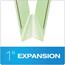 Pendaflex® Pressboard Folders, 2 Fasteners, 1" Expansion, 1/3 Cut, Letter, Green, 25/Box Thumbnail 9
