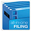 Pendaflex DecoFlex Letter Size Desktop Hanging File, Plastic, 12 1/4 x 6 x 9 1/2, Blue Thumbnail 7