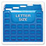 Pendaflex DecoFlex Letter Size Desktop Hanging File, Plastic, 12 1/4 x 6 x 9 1/2, Blue Thumbnail 3