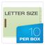 Pendaflex® Pressboard End Tab Classification Folders, Letter, 2 Dividers/6 Section, 10/Box Thumbnail 7